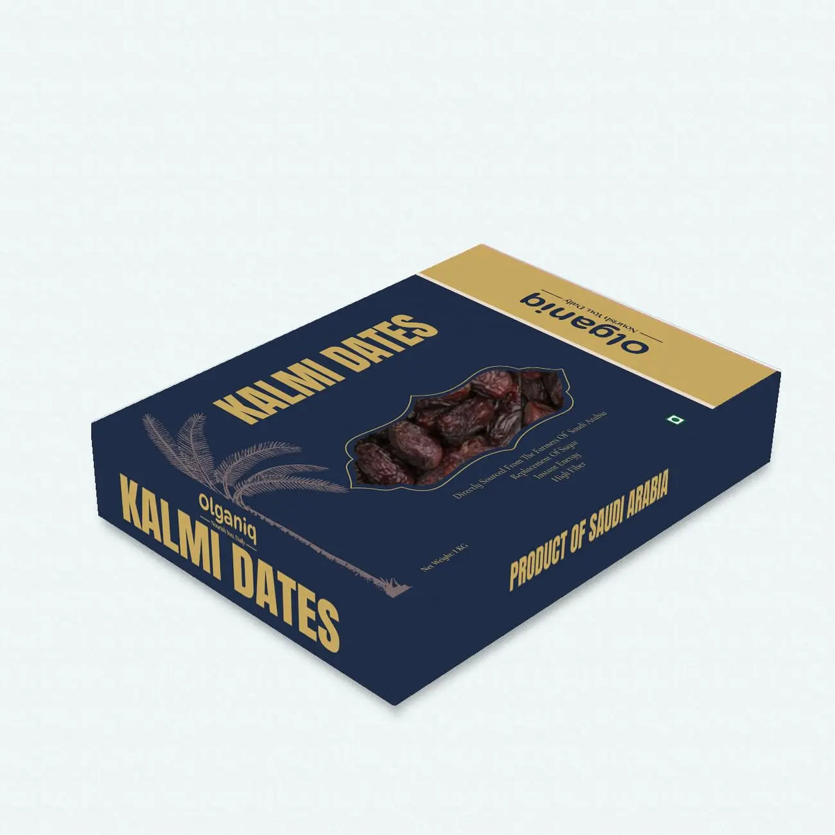 Olganiq Kalmi/Safawi Premium International Queen Dates 1kg | Khajur/Khajoor | Healthy Snacks | Dry Dates | Soft & Sweet | Natural Sweetness | No Preservatives