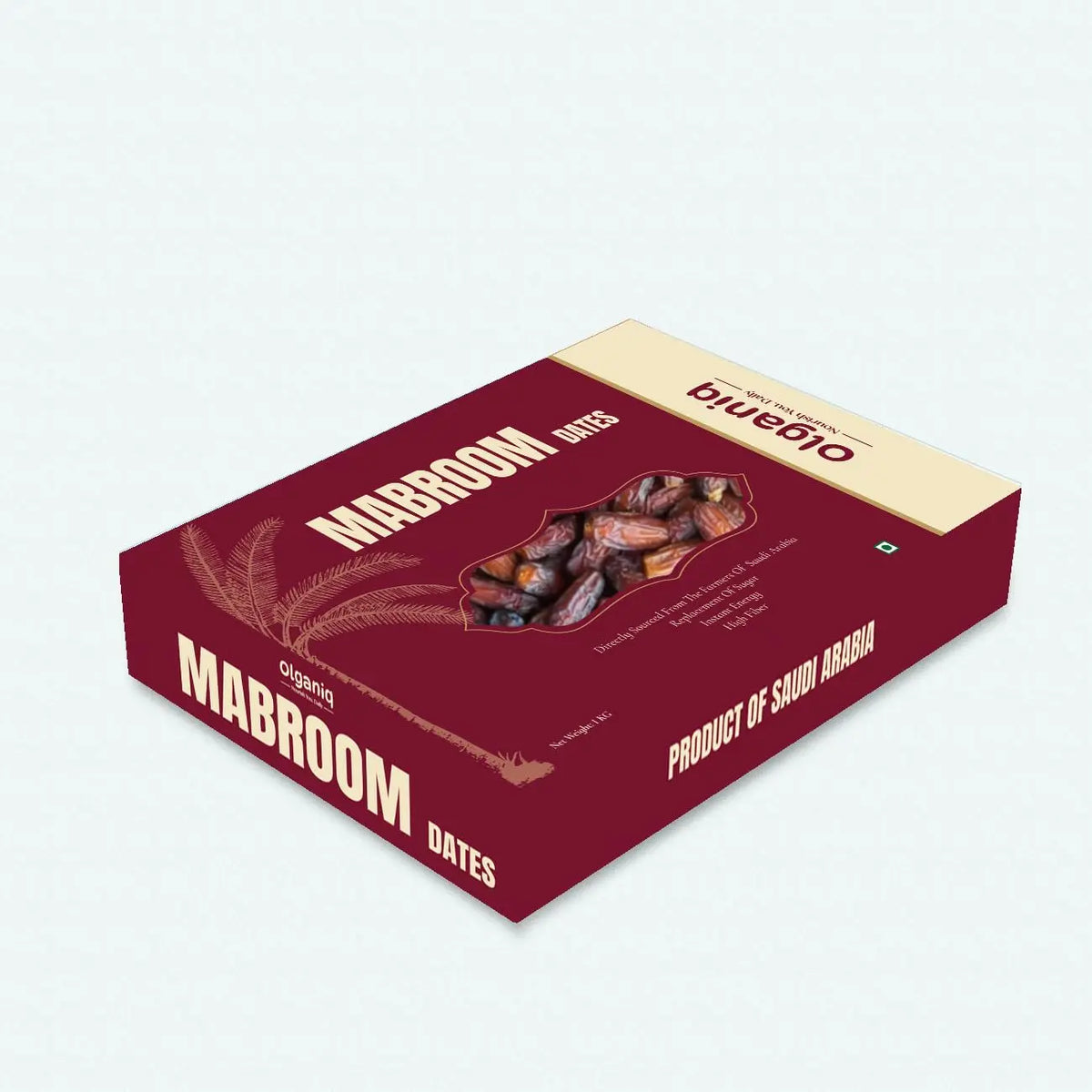 Olganiq Mabroom Premium Dates 1000g | Khajur, Khajoor | Dry Fruits | Healthy Snacks | Dry Dates | Natural Sweetness | No Preservatives