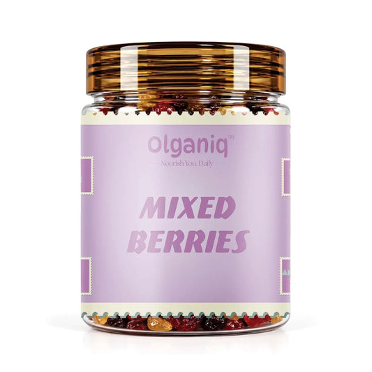 Olganiq Mixed Berries, Dried Cranberries, Blueberries, Strawberries Olganiq